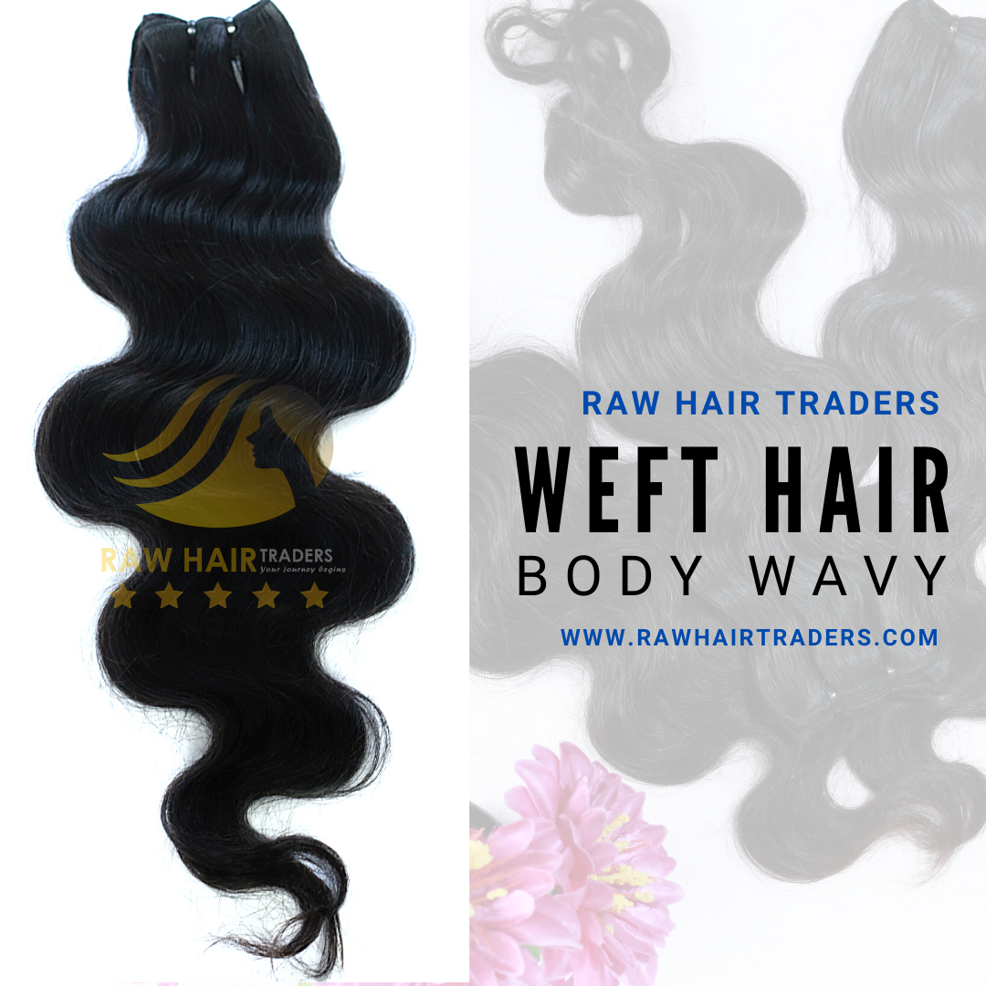 Raw Body Wavy Weft at Raw Hair Traders