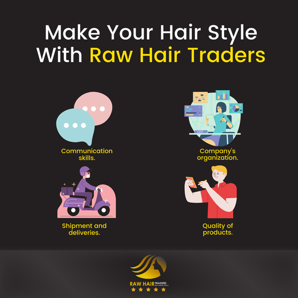 Make Your Hair Style With Raw Hair Traders