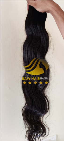 Raw Natural Wavy Hair Unprocessed Raw Hair Traders
