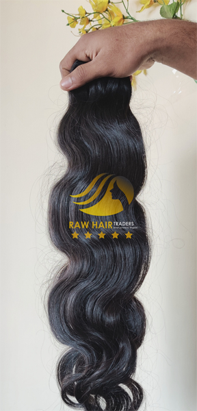 Raw Natural Wavy Hair Unprocessed
