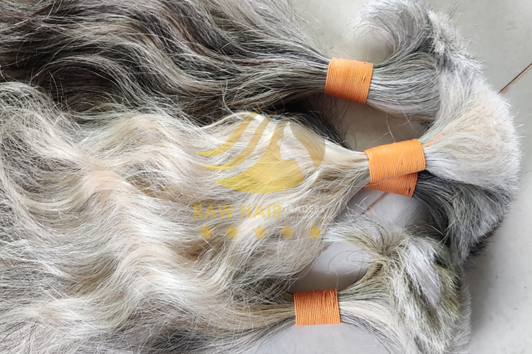 Raw Natural Grey Hair at Raw Hair Traders